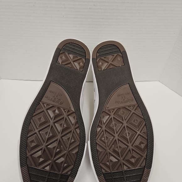 Converse Cream Canvas High-Tops - Picture 7 of 8